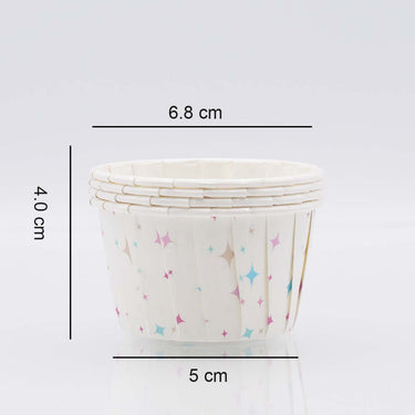 Cápsula Cupcake Estrelinhas Pastel - JustAddLove
